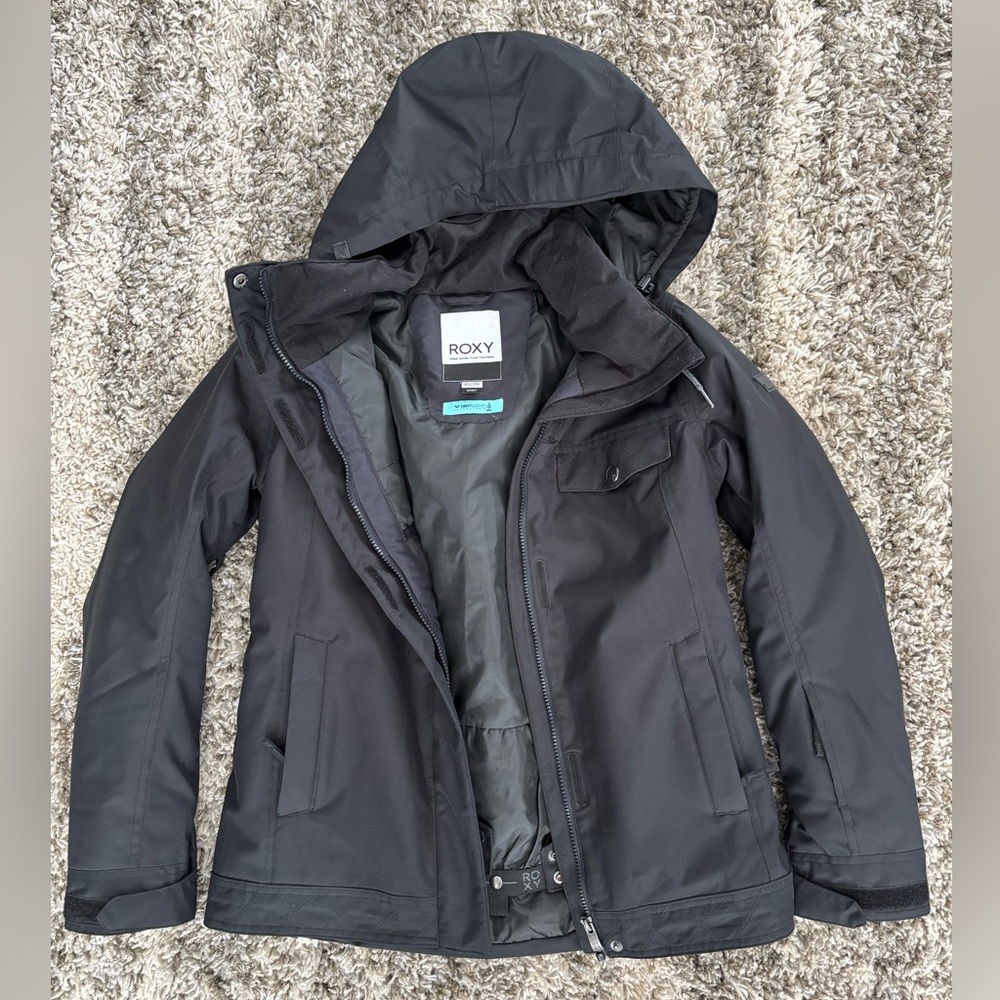Roxy Women's Small Black Ski Jacket